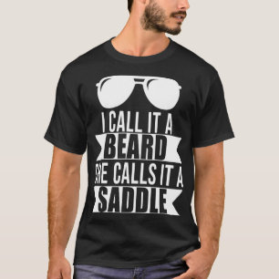 Camiseta De lo que yo llamo barba lo llama humor de albarda
