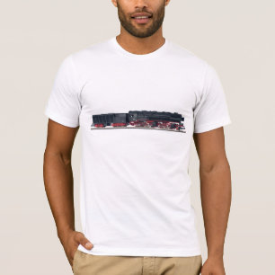 Camiseta de locomotora de vapor