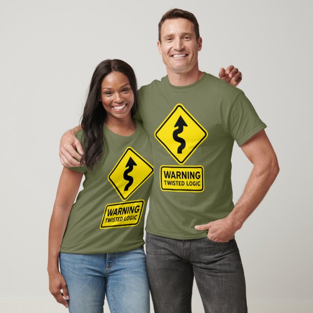 Camiseta de Lógica Retorcida (Unisexo)