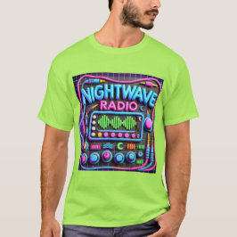 CAMISETA DE LOGOTIPO DE CLAYMATION RADIO NOCTURNA