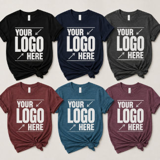 Camiseta de logotipo personalizado | Logotipo de e