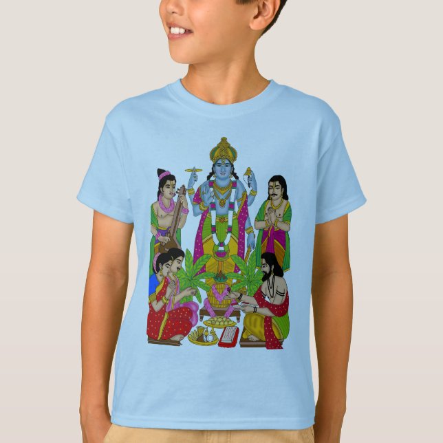 Camiseta de Lord Satyanarayan (Anverso)