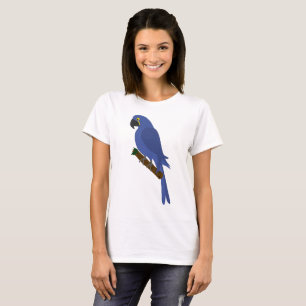 Camiseta de loro azul