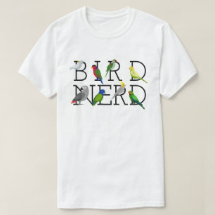 Camiseta de loros nerviosos