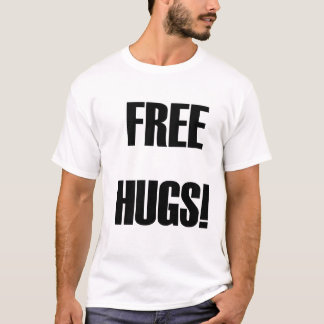 Camiseta de los "abrazos libres"