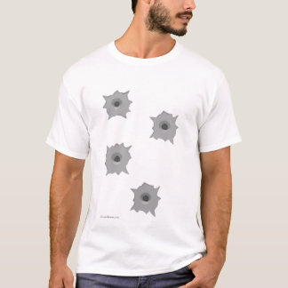 Camiseta de los agujeros de bala