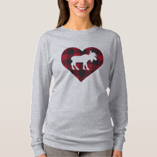 Camiseta de los alces del arbolado