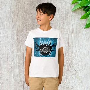 Camiseta de los altavoces de rock