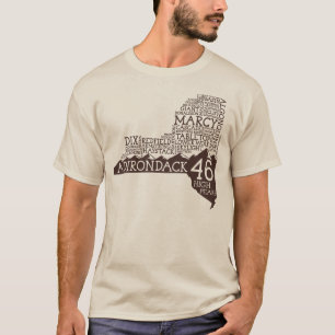 Camiseta de los altos picos de Adirondack