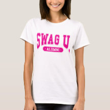 Camiseta de los alumnos de la universidad del SWAG