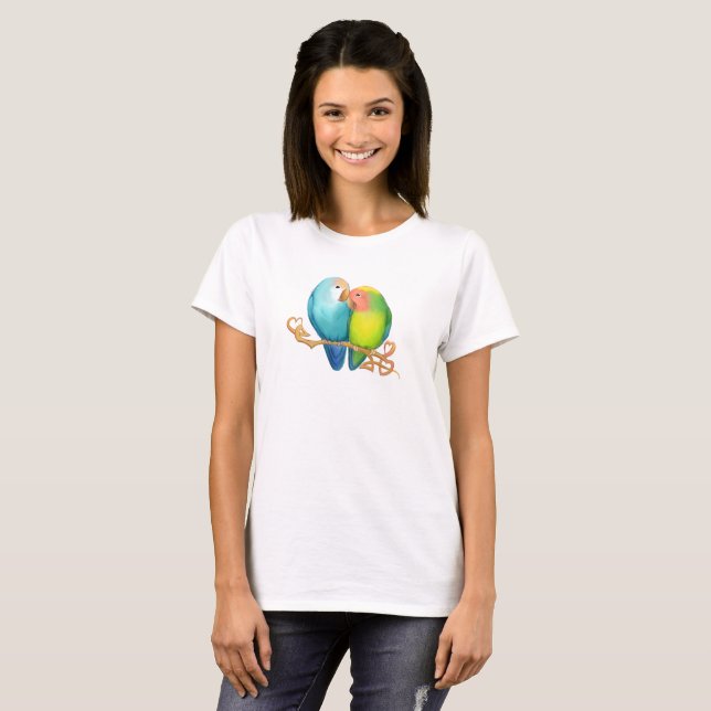Camiseta De Los Amantes Coloridos (Anverso completo)