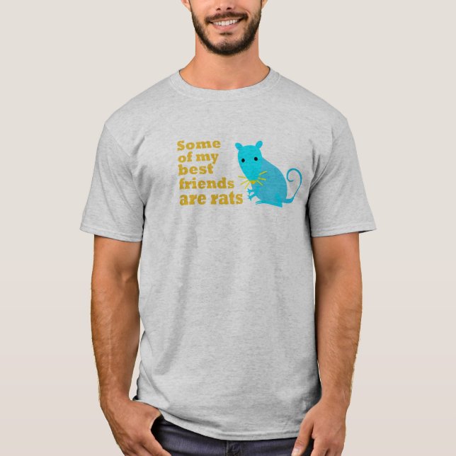 Camiseta de los amantes de la rata (Anverso)