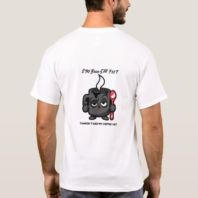 Camiseta de los amantes del café (Reverso)