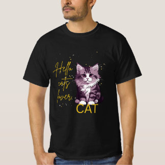 Camiseta de los amantes del gato