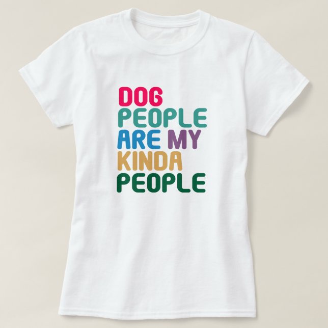 Camiseta de los amantes del perro (Diseño del anverso)