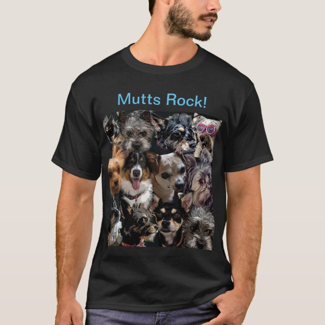 Camiseta de los amantes del perro con imágenes de  (Anverso)