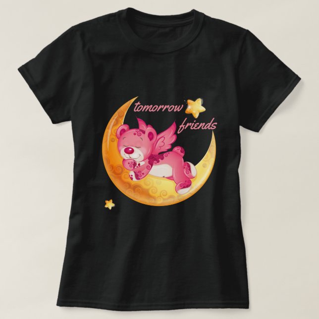 camiseta de los amigos de mañana (Diseño del anverso)