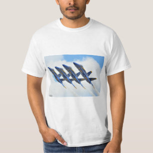 Camiseta de los ángeles azules
