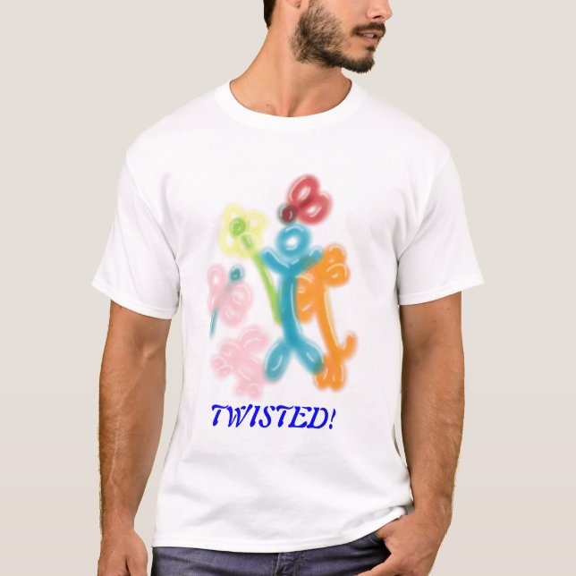 Camiseta de los animales del globo (Anverso)