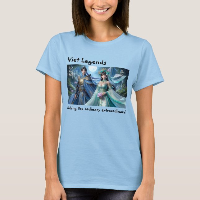 Camiseta de los antepasados de las leyendas vietna (Anverso)