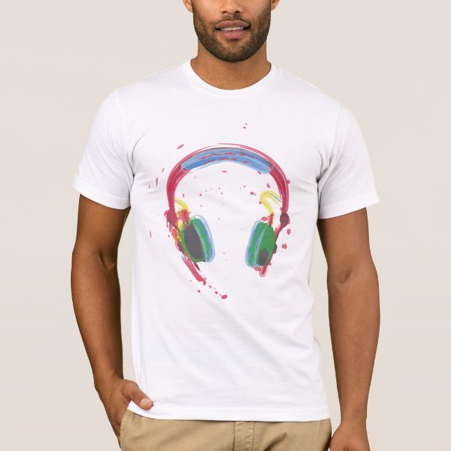 Camiseta de los auriculares (Anverso)