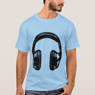 Camiseta de los auriculares de NOISEtrends