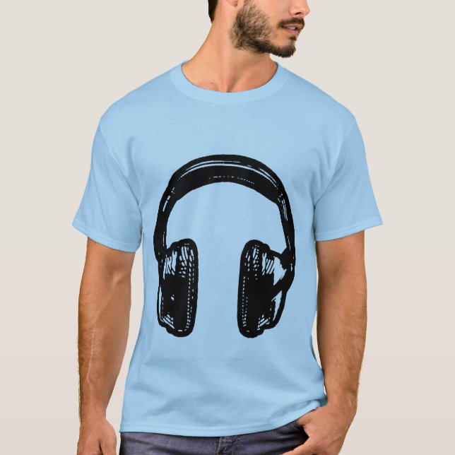 Camiseta de los auriculares de NOISEtrends (Anverso)