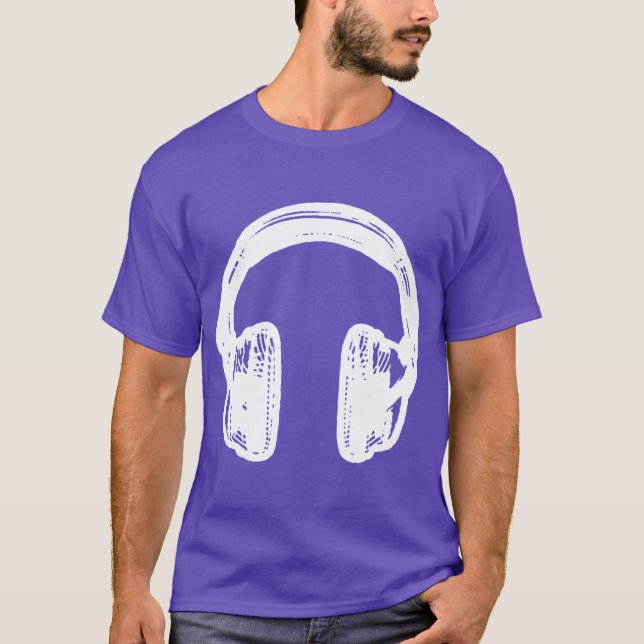 Camiseta de los auriculares de NOISEtrends (Anverso)
