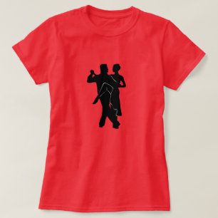 Camiseta de los bailarines de tango