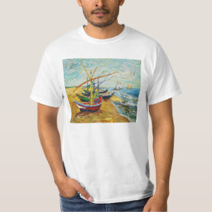 Camiseta de los barcos de pesca de Van Gogh