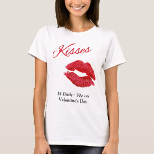 Camiseta de los besos