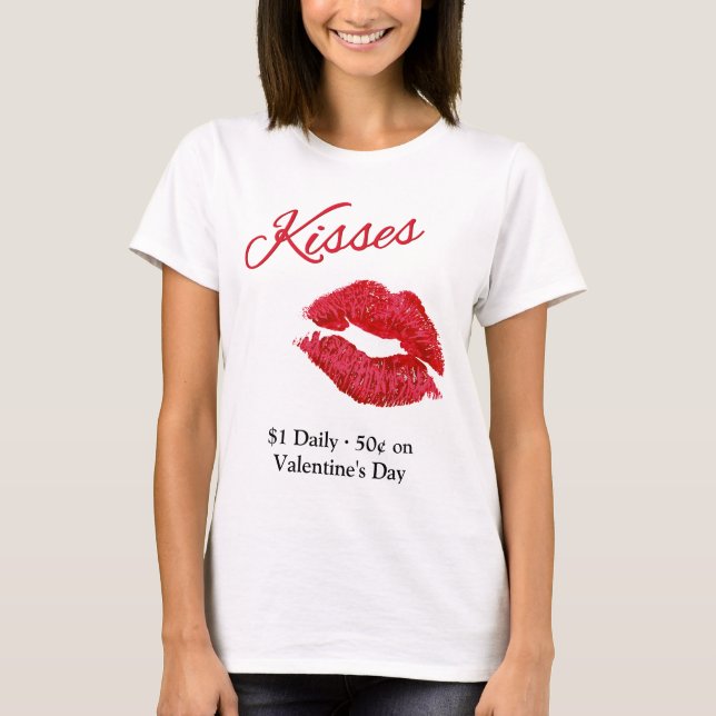 Camiseta de los besos (Anverso)