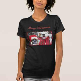 camiseta de los boxeadores del navidad