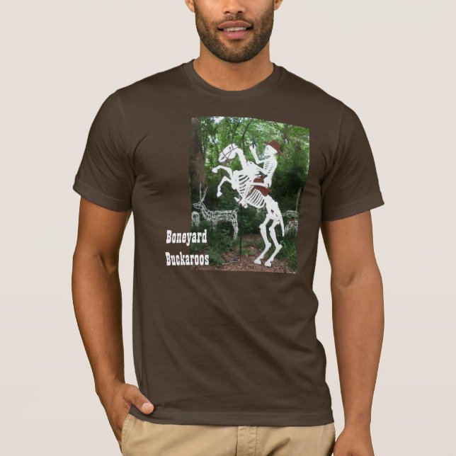 Camiseta de los Buckaroos de Boneyard, oscura (Anverso)