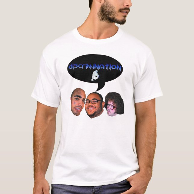 camiseta de los "bustos parlantes" de la (Anverso)