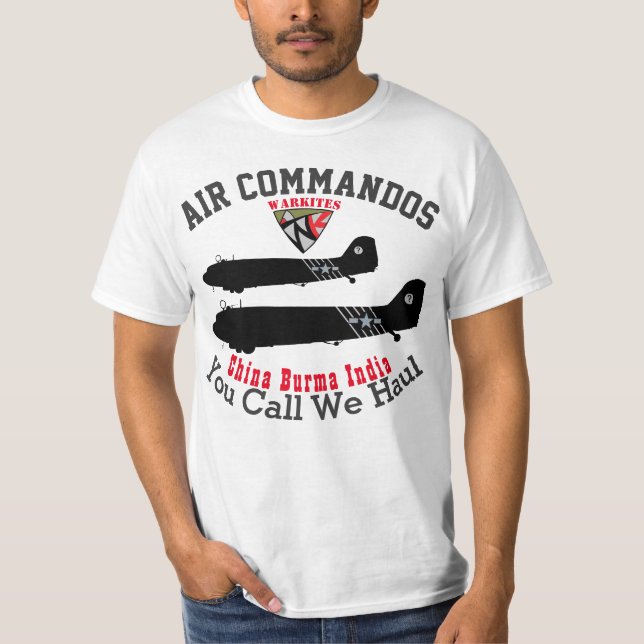 Camiseta De los "C-47 comandos del aire" de Warkites (Anverso)