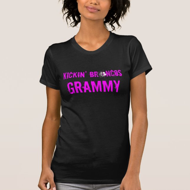 CAMISETA DE LOS CABALLOS SALVAJES GRAMMY DE KICKIN (Anverso)