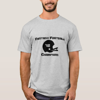 Camiseta de los campeones del fútbol de la