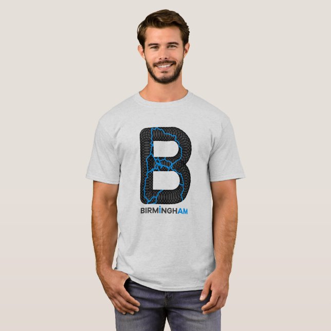 Camiseta de los canales de Birmingham (Anverso completo)