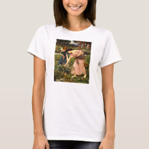 Camiseta de los capullos de rosa de YE del frunce