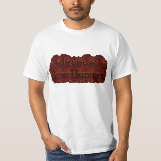 Camiseta de los cazadores del arco de Adirondack (Anverso)