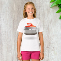 Camiseta de los Chicas Curling Stone