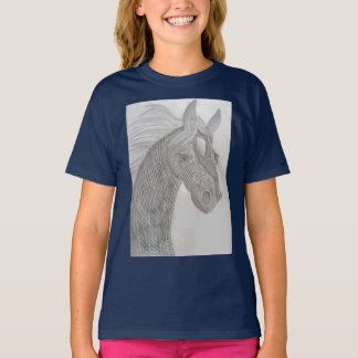 Camiseta de los Chicas de belleza negra de la prin