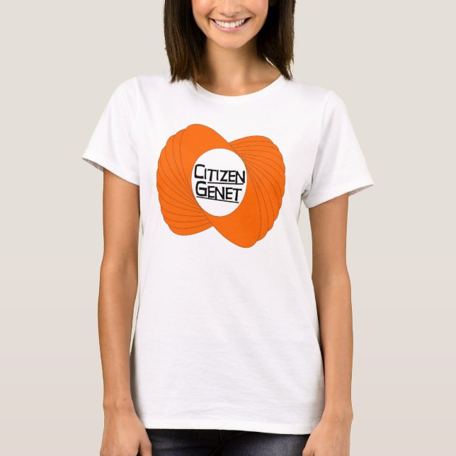 Camiseta de los chicas de Genet del ciudadano (Anverso)