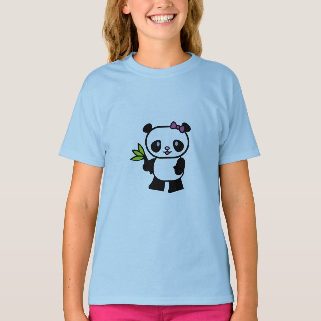 Camiseta de los chicas de la panda (Anverso)