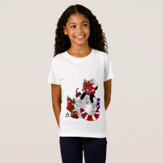Camiseta de los chicas de la panda roja del Sweety
