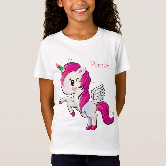 Camiseta de los Chicas de la Princesa de bonito (Anverso)