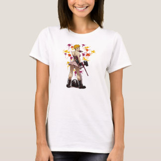Camiseta de los chicas de Paintball del animado
