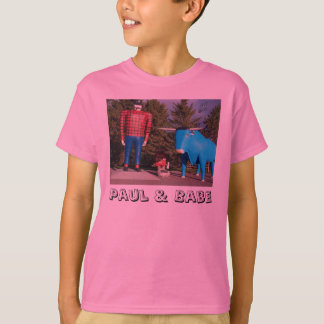 Camiseta de los chicas de "Paul y del bebé"
