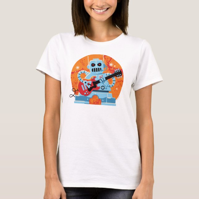 Camiseta de los chicas de Rockbot (Anverso)